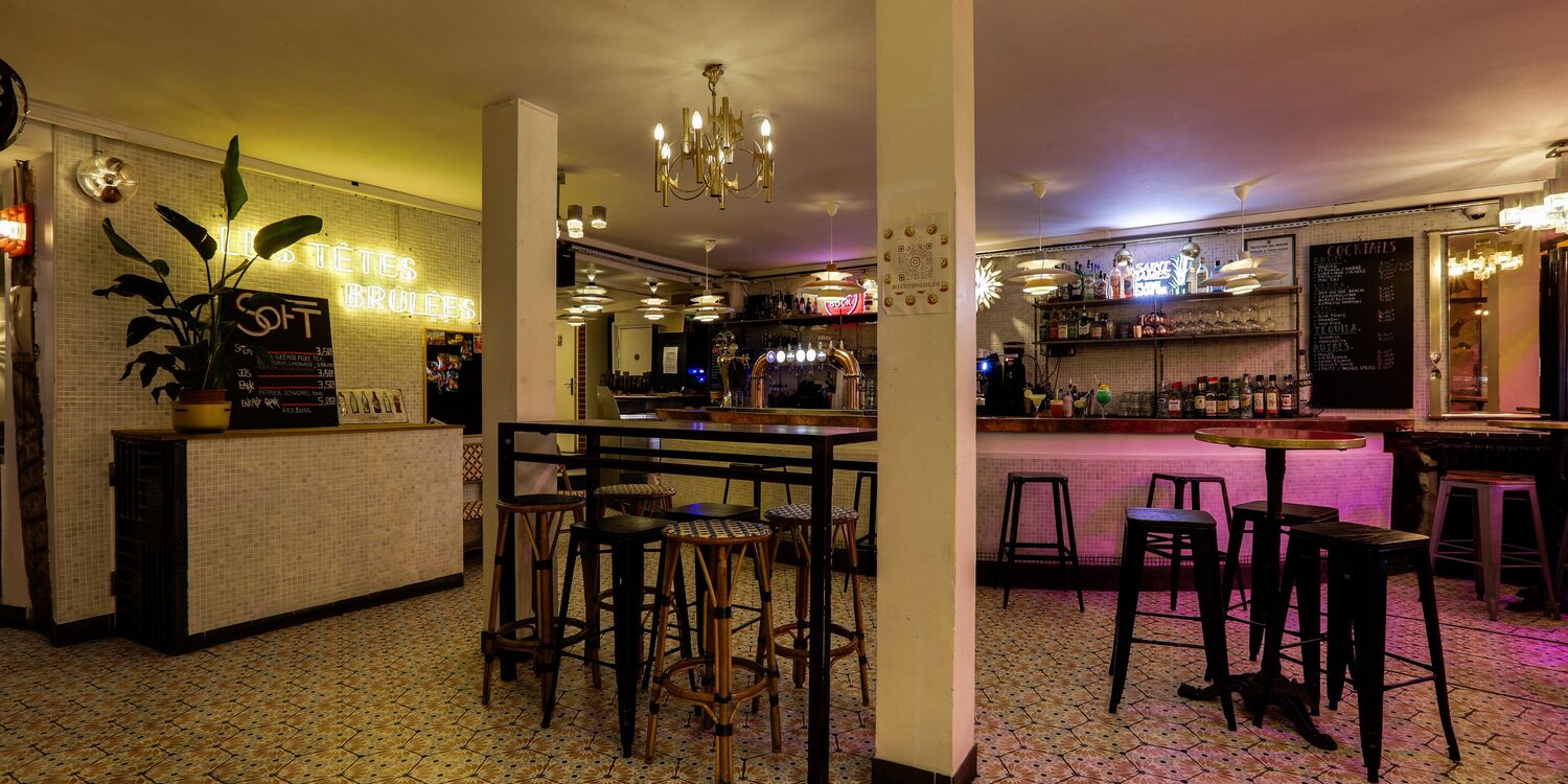 Les Têtes brûlées, bar