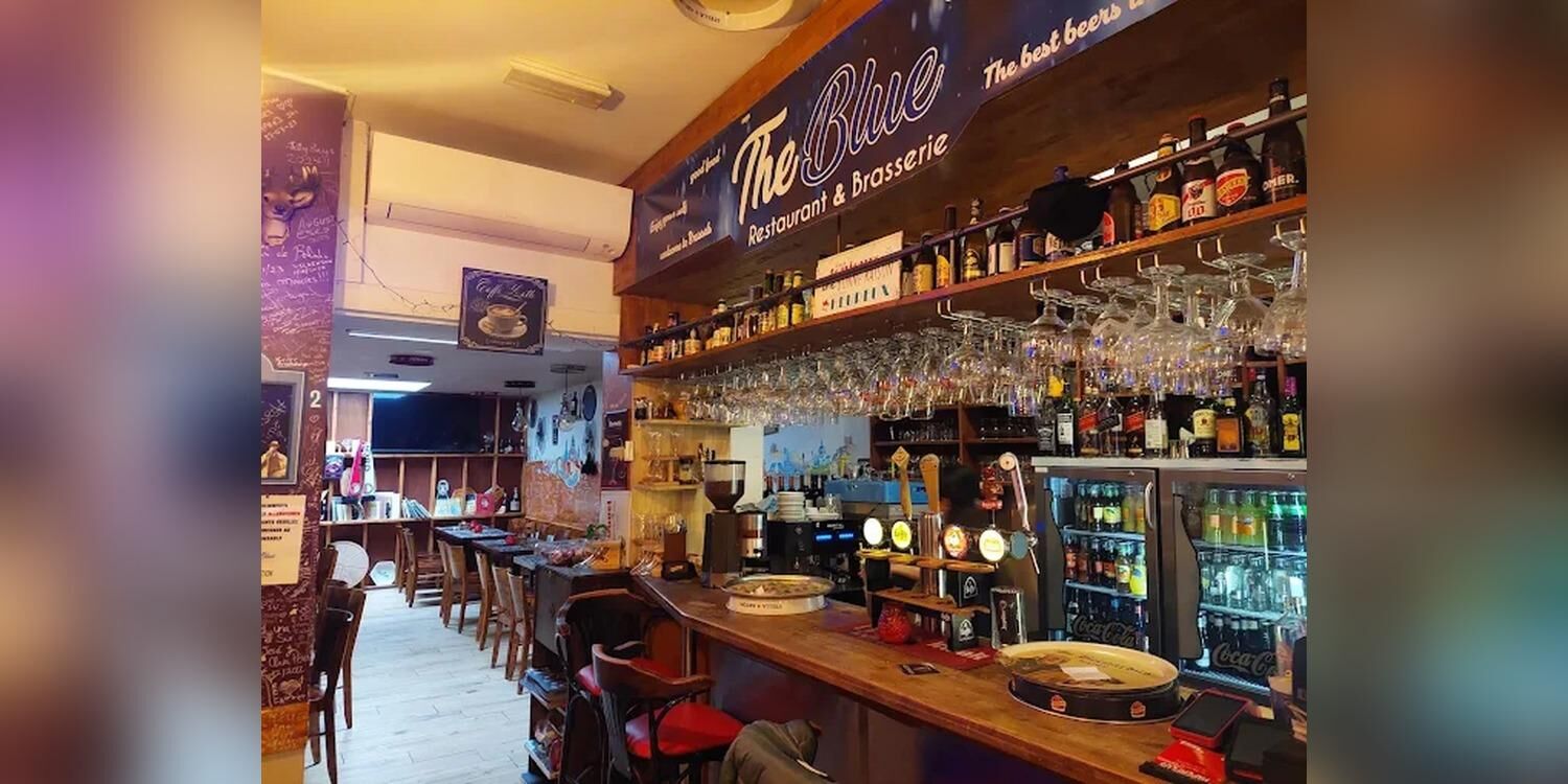 The blue, restaurant