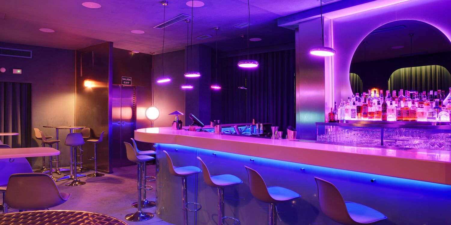 Pension Mimosas, bar