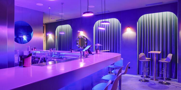 Pension Mimosas, bar