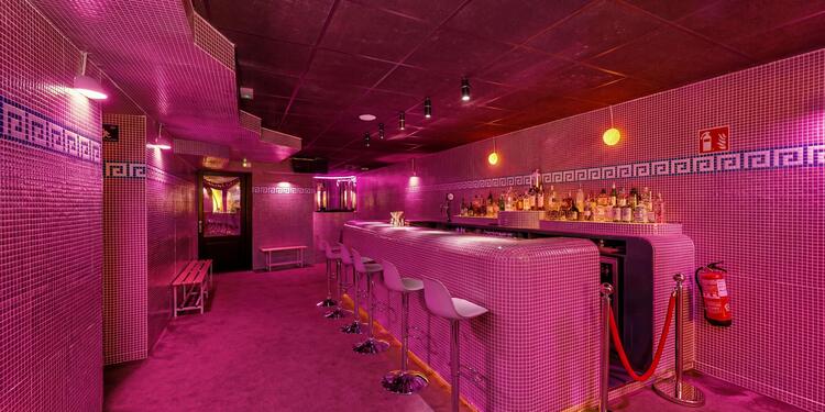 Pension Mimosas, bar