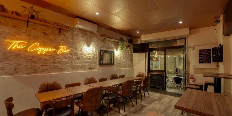 The Copper Bar, bar