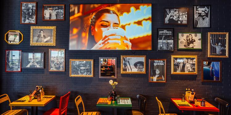 Doppio Malto Nice, restaurant