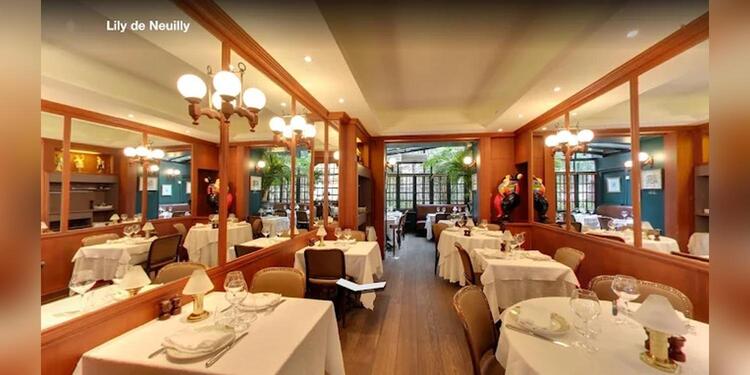 Lily de Neuilly, restaurant