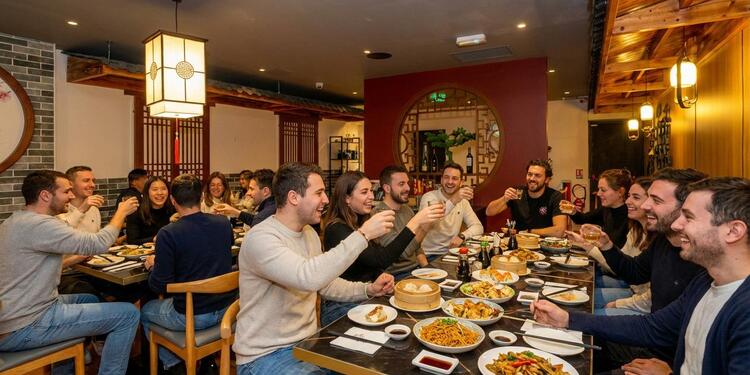 Jiao zi guan, restaurant