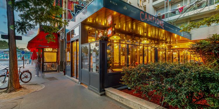 Campione, restaurant