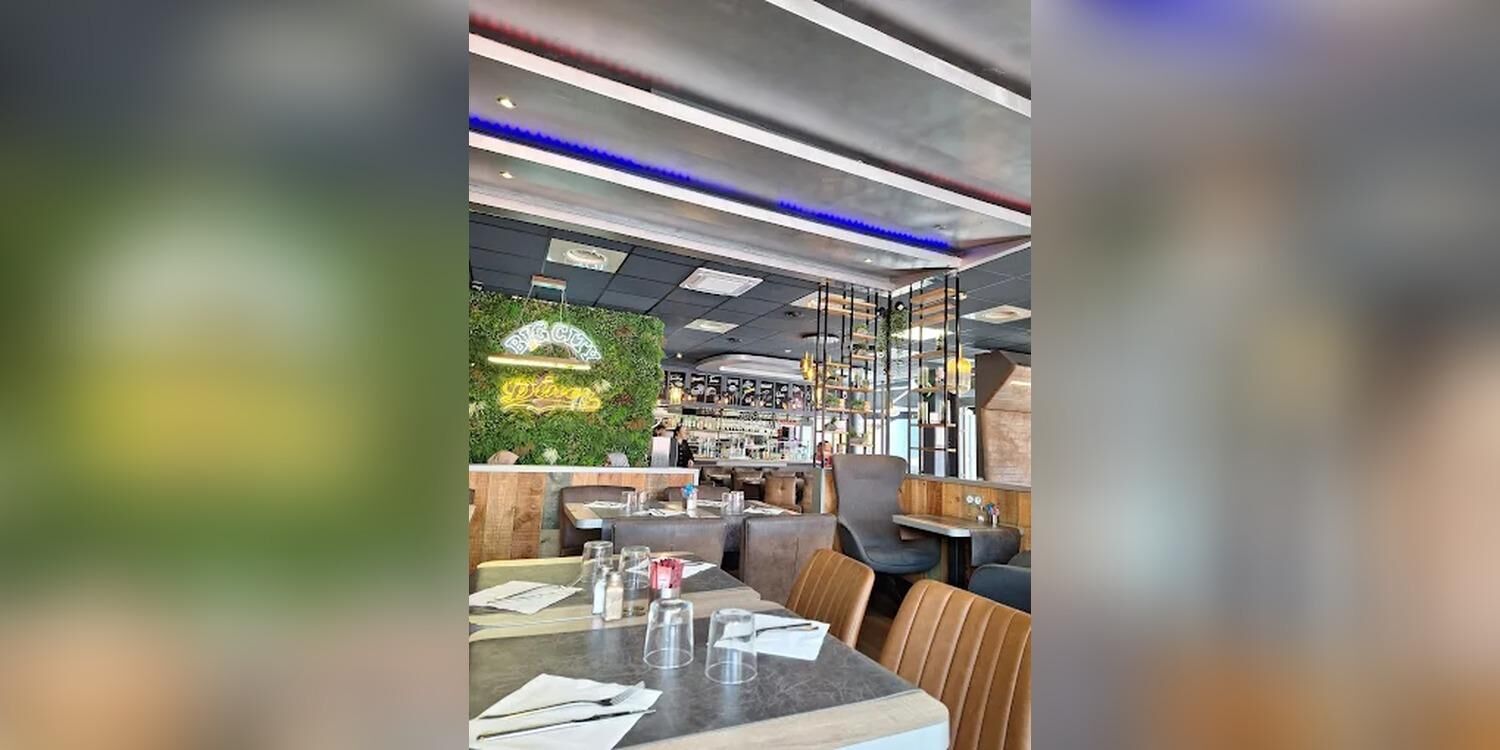 Big city diner, restaurant