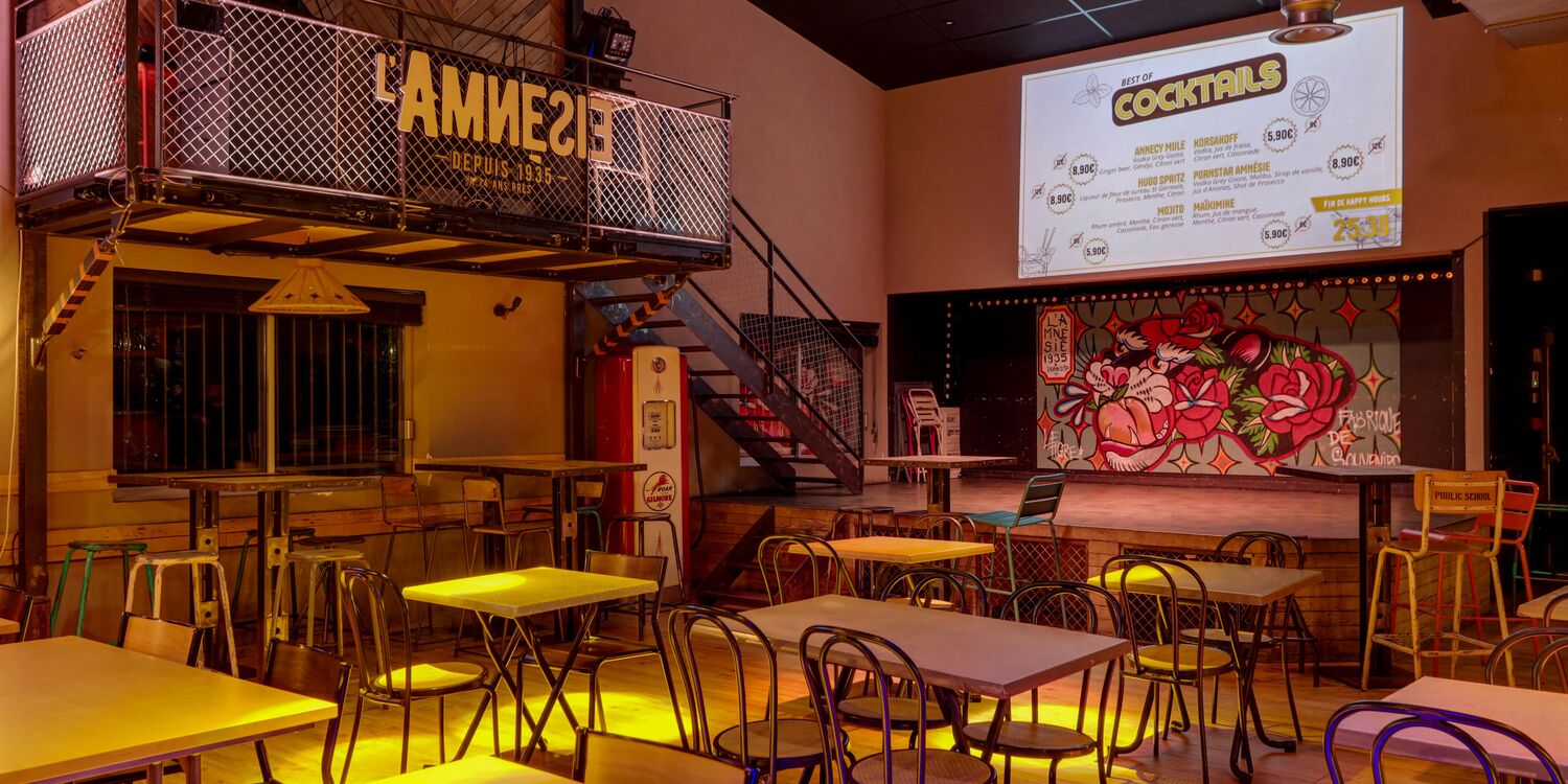 L'Amnésie Pringy, bar