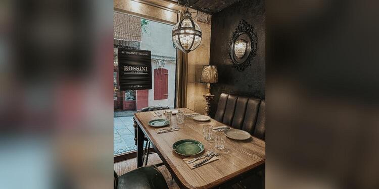 Restaurant Italià Rossini, restaurant