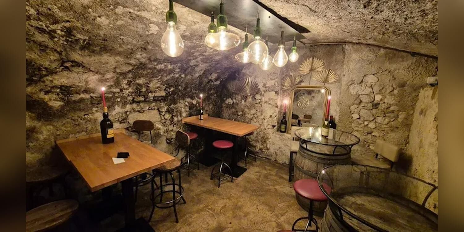 Vintage bar à vins, bar