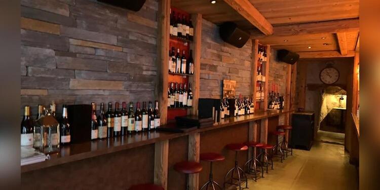 Vintage bar à vins, bar