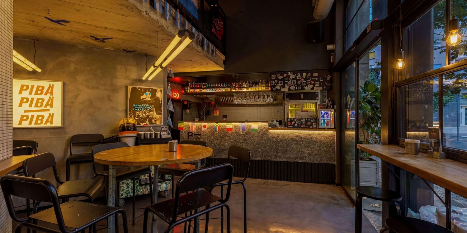 PIBÄ Barcelona, bar