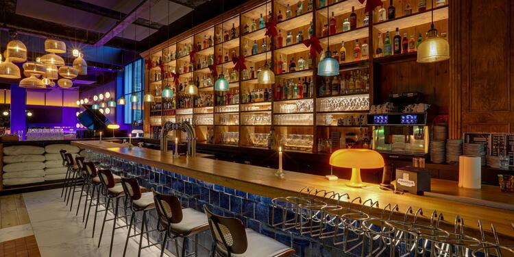 Amafolia Restaurant Balma - Brasserie Méditerranéenne, bar