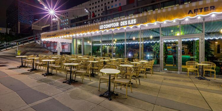 Le Comptoir des Îles, restaurant