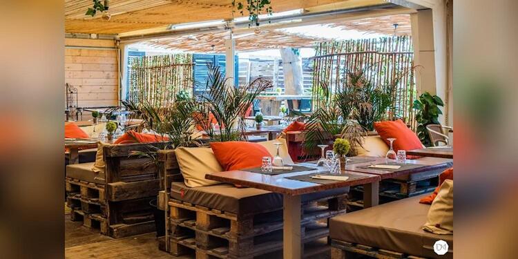 Naudo Beach Club, restaurant