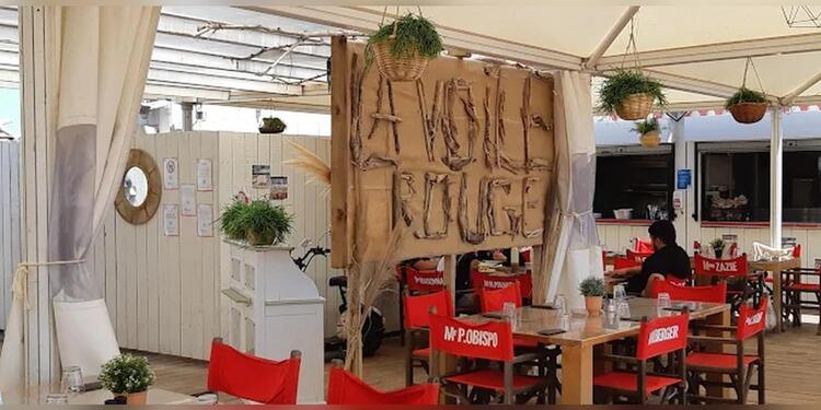 La Voile Rouge Sète (accès N°15) plage de la Fontaine Promenade du Lido, restaurant