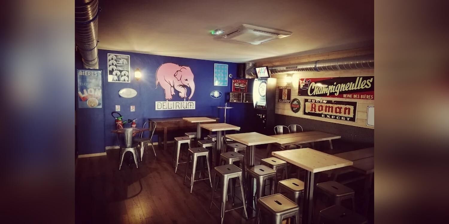 Delirium Café Reims, bar