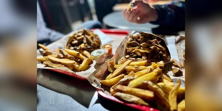 Souvlaki grill, restaurant