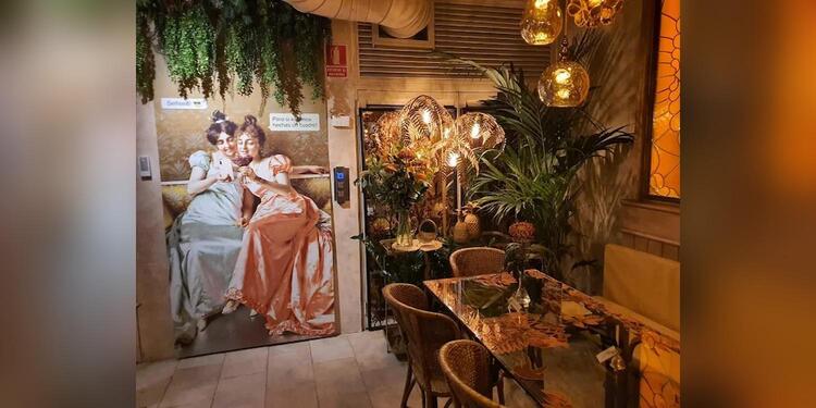 El Jardín Secreto Madrid, restaurant