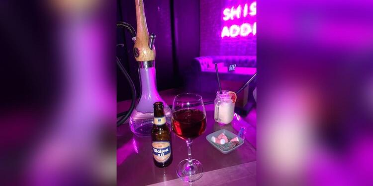Malak Hookah Lounge, bar