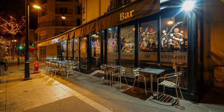 Brasserie L'Entracte Café Aubervilliers, bar