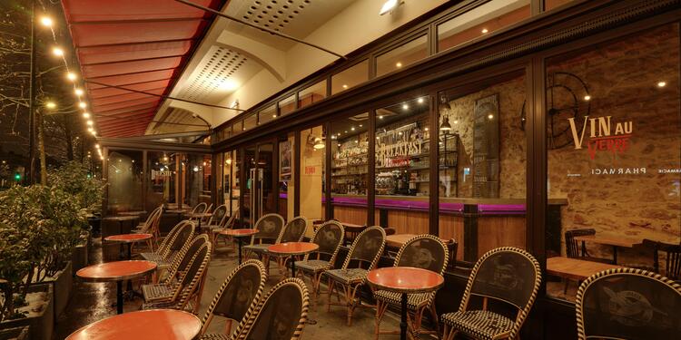 Café Porte Montmartre, bar