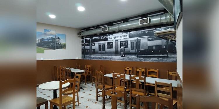 Restaurante La Ferroviaria, bar