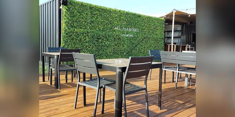 Les Planches Ephemeres Bordeaux, restaurant