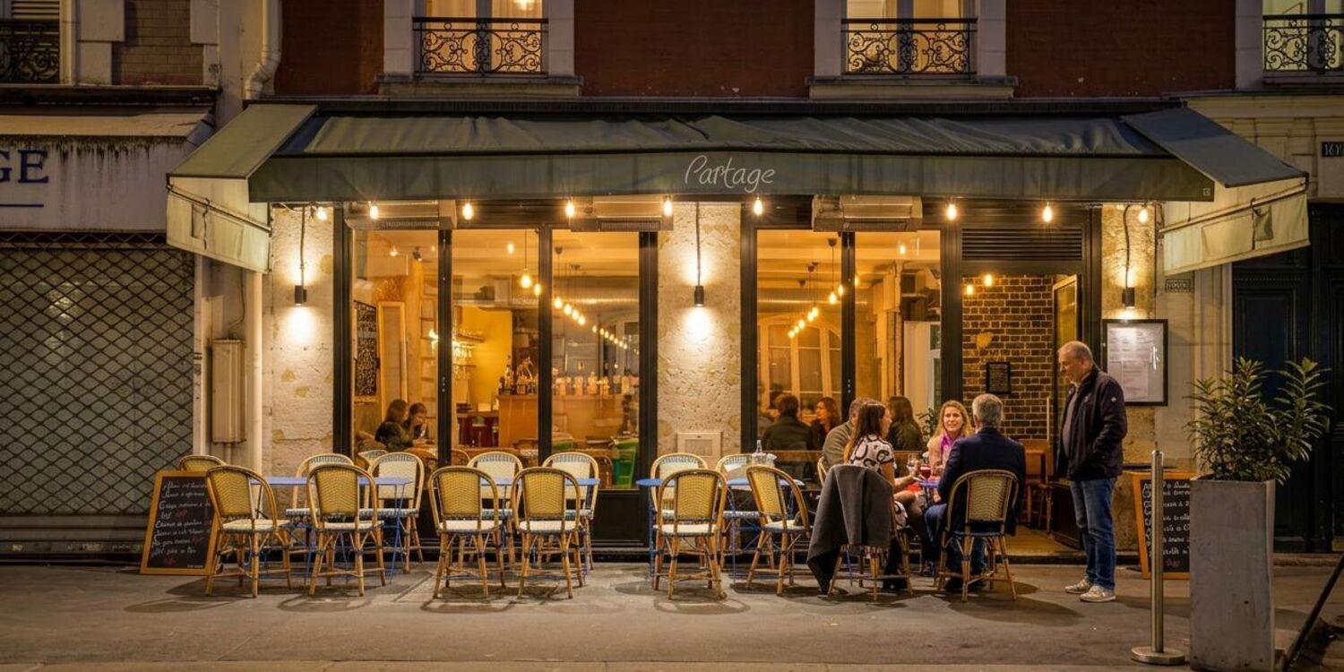 Brasserie Partage, bar