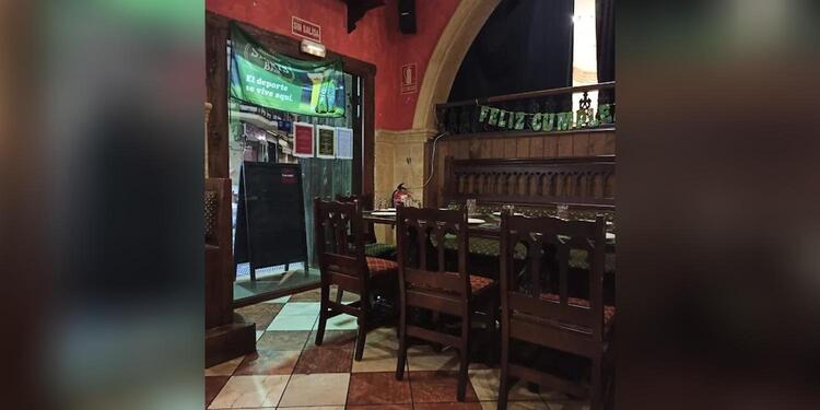 The central abbey, bar