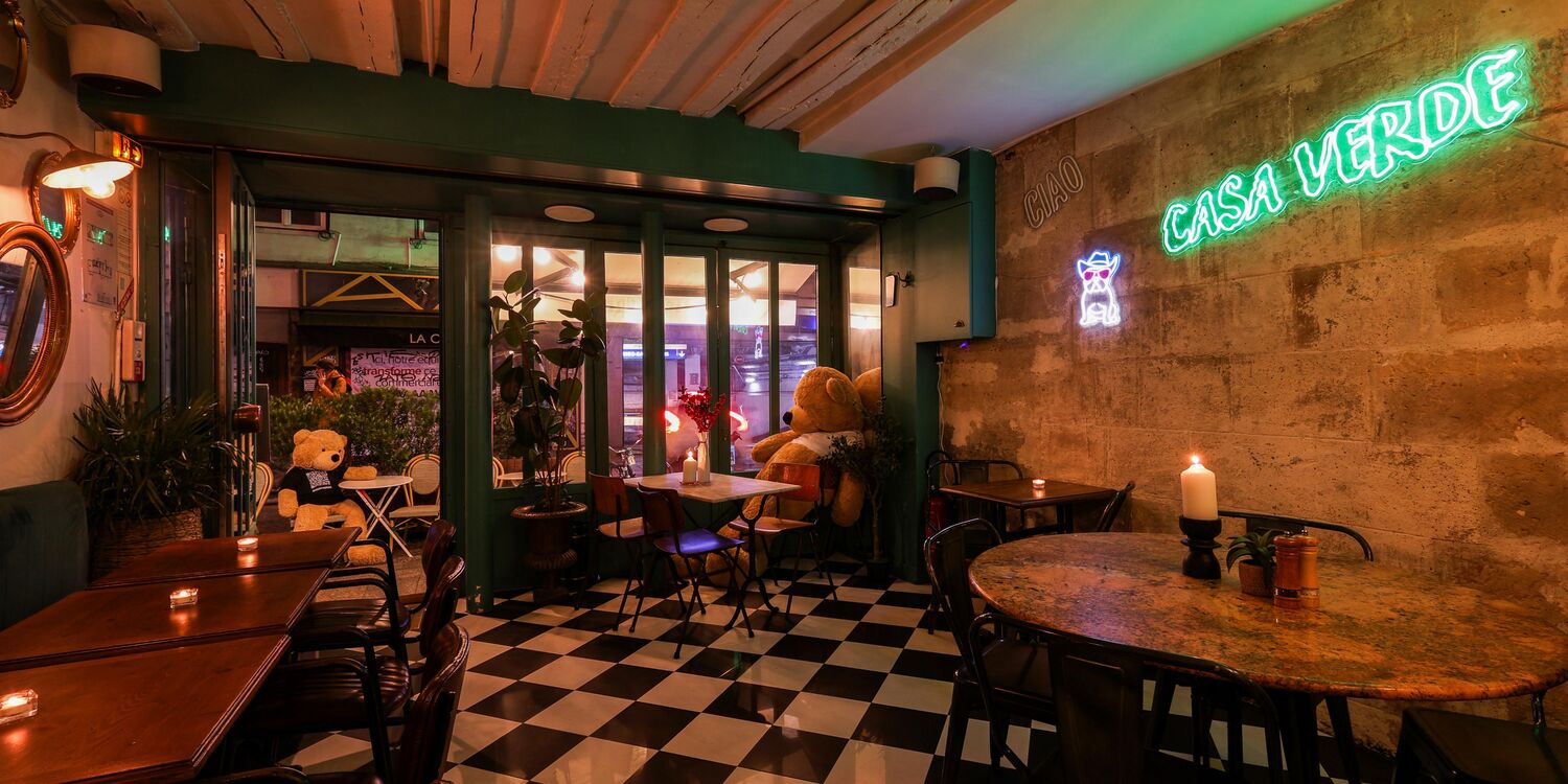 Casa Verde Montorgueil, bar