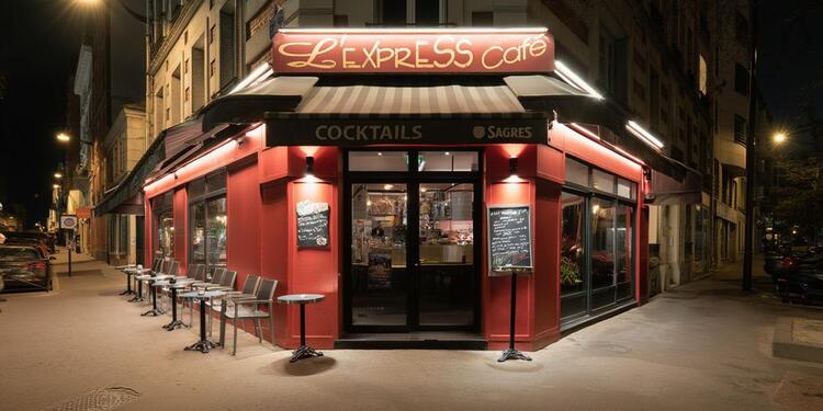 L'Express Café, bar