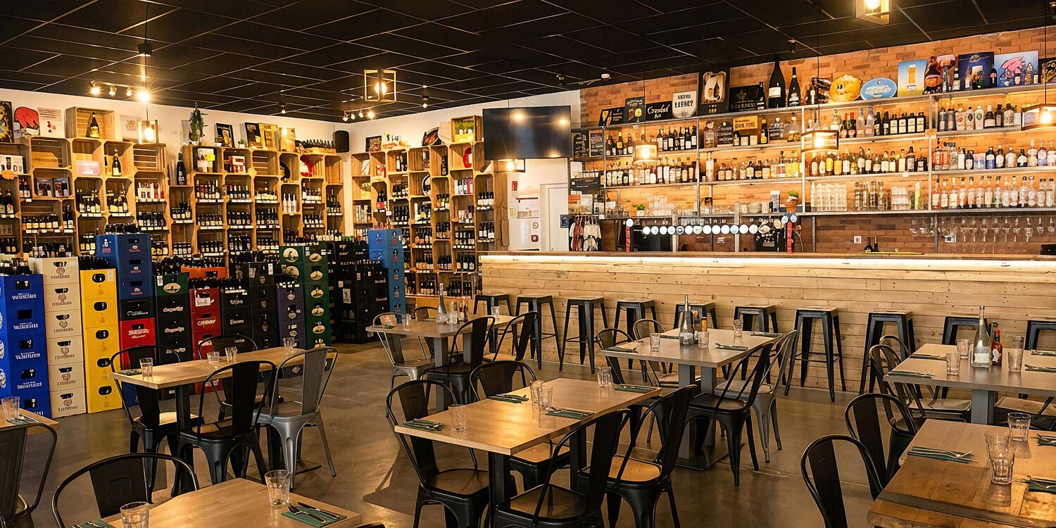 L'Usine à Bières Granville, bar