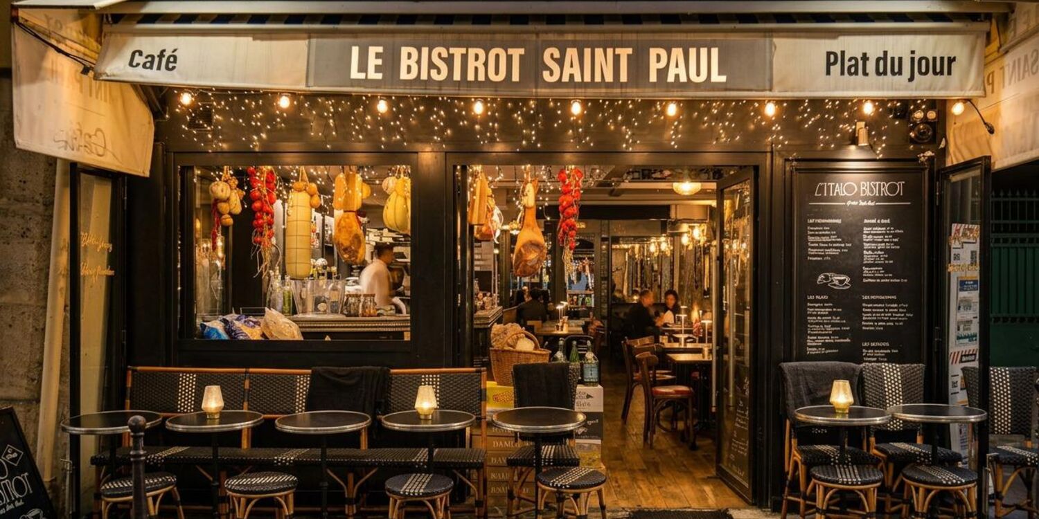 Bistrot Saint Paul, bar