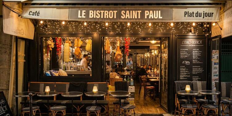 Bistrot Saint Paul, bar