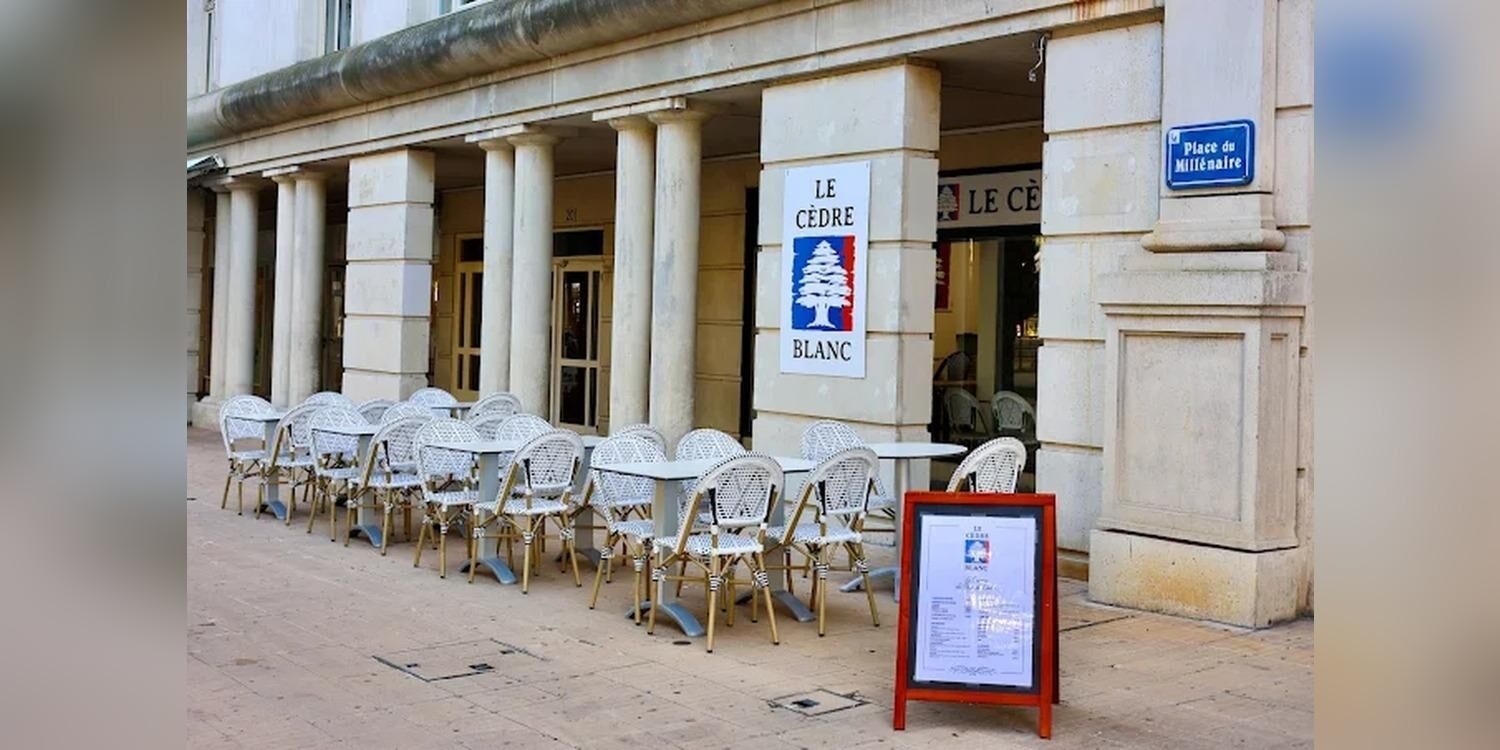 Le Cèdre Blanc, restaurant