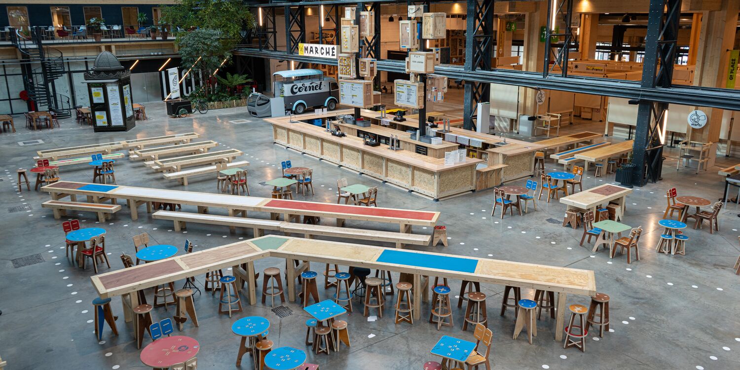 Communale Saint-Ouen, bar, Grand Place