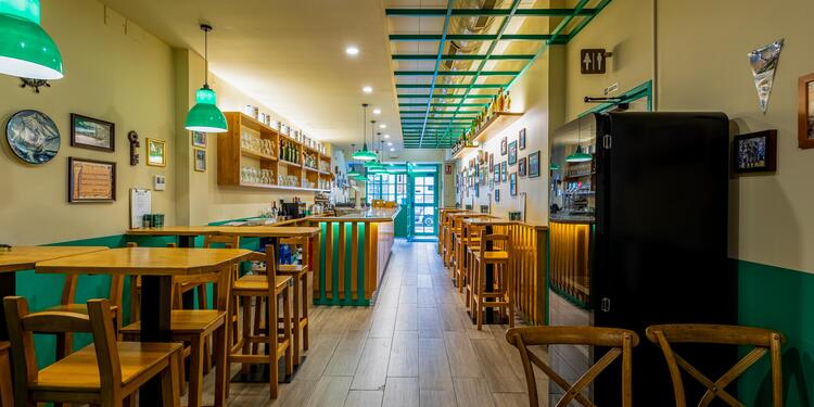 Txibirita, bar