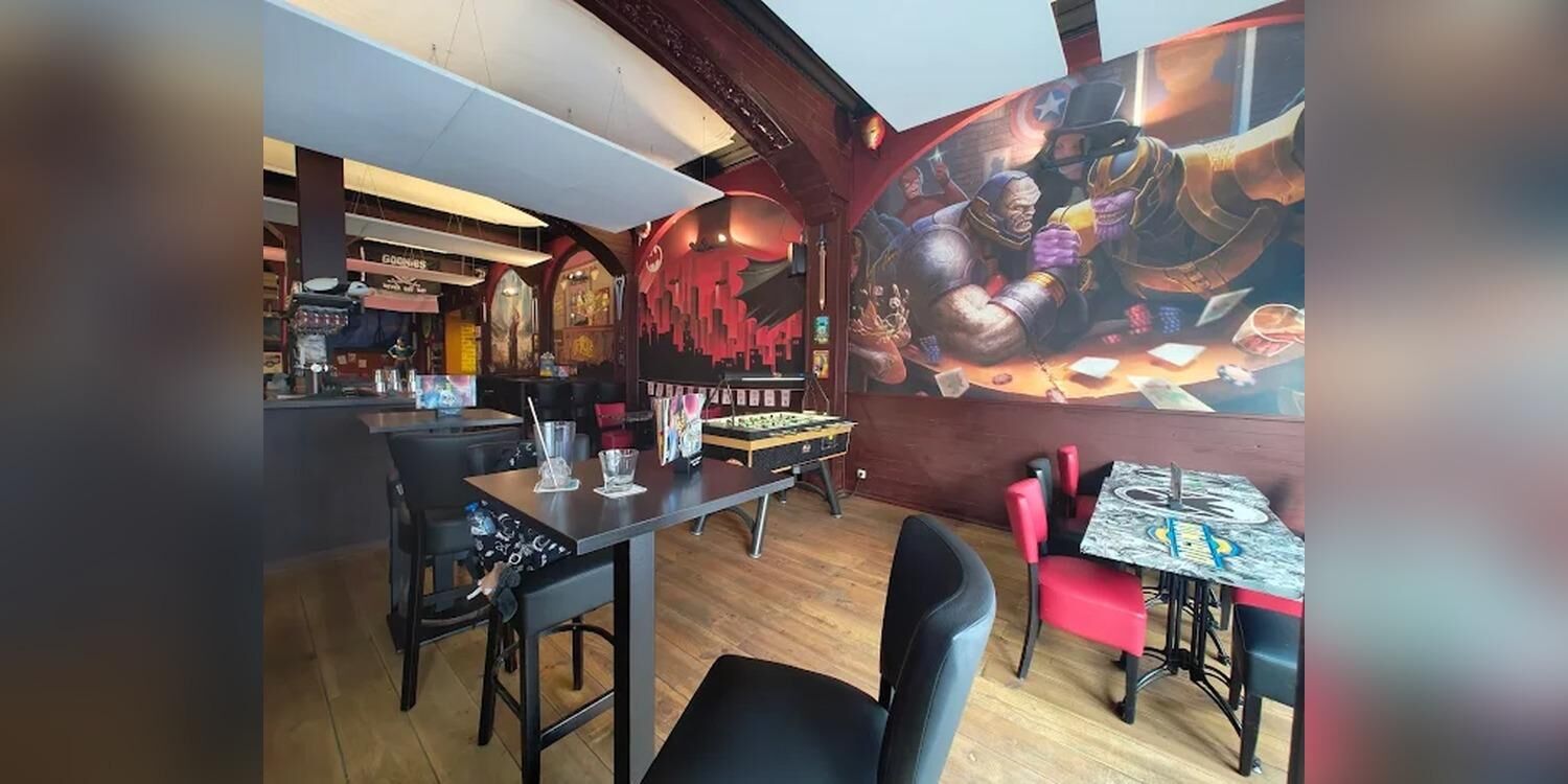 Comic Sans Brussels, bar