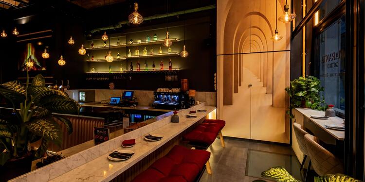Amaranta gótico, bar