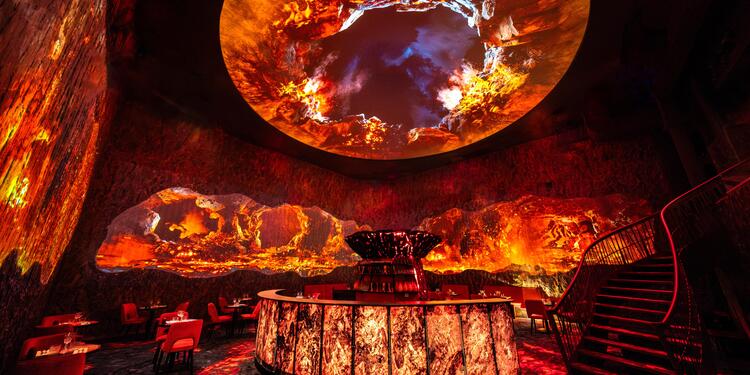 Magmatic by Ephemera - Privatisation, restaurant