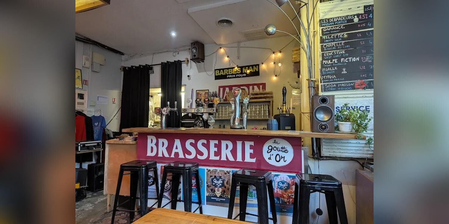 Brasserie de la Goutte d'Or, bar