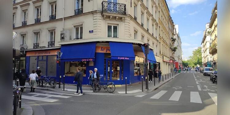 le petit bleu, bar