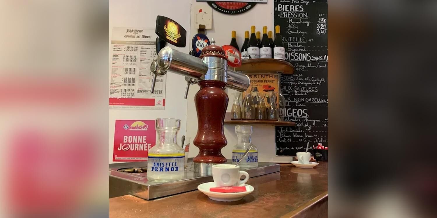 Tabac du collège de France, bar