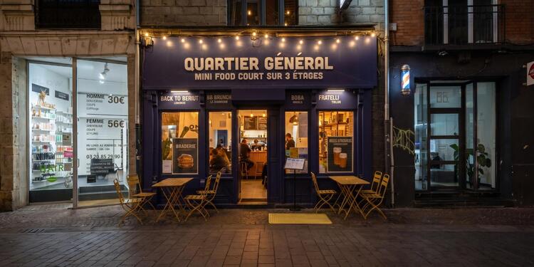 Quartier Général Food Court - Lille, bar