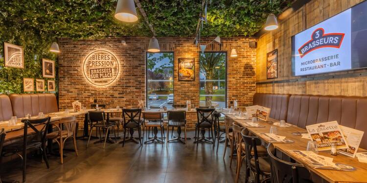 3 BRASSEURS TOURS, restaurant