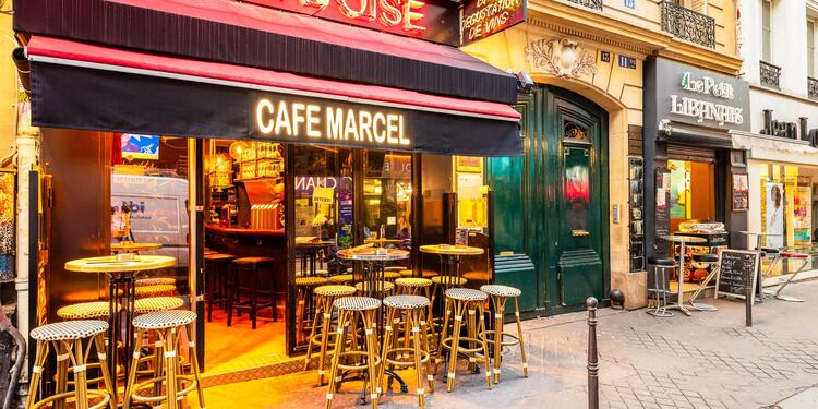 Café Marcel, bar