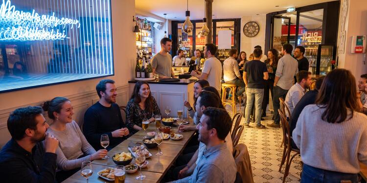Café Mélia, bar