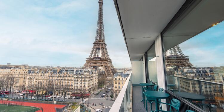 Rooftop Paris Tour Eiffel, rental_room
